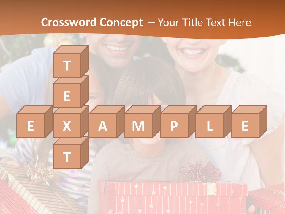 Fun Family Christmas PowerPoint Template