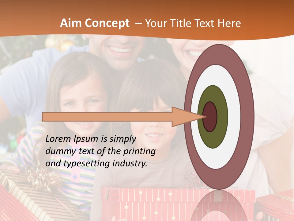 Fun Family Christmas PowerPoint Template