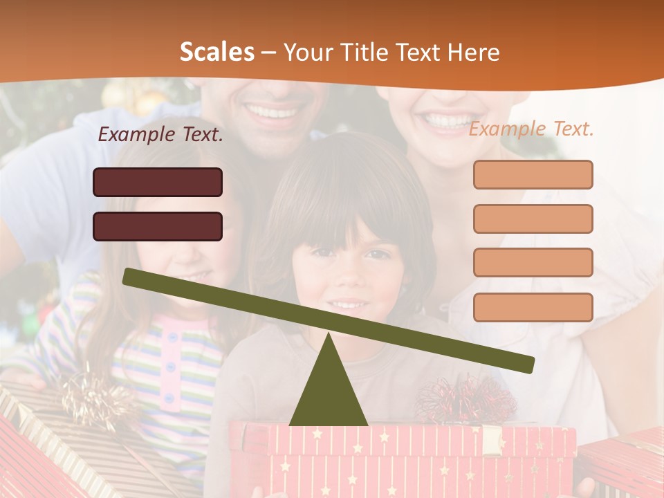 Fun Family Christmas PowerPoint Template