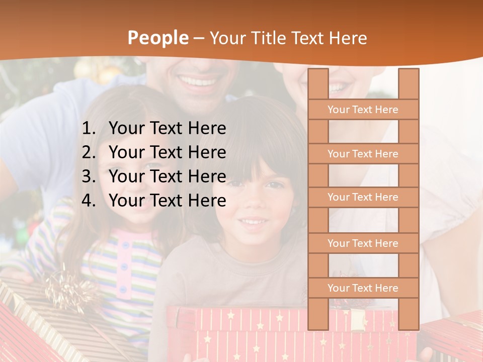 Fun Family Christmas PowerPoint Template