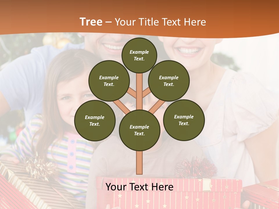 Fun Family Christmas PowerPoint Template