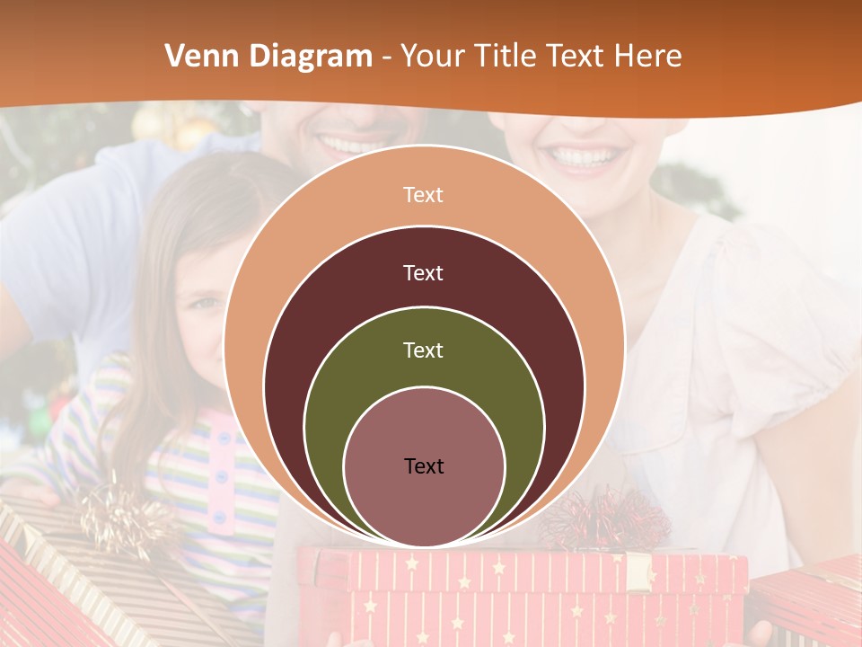 Fun Family Christmas PowerPoint Template