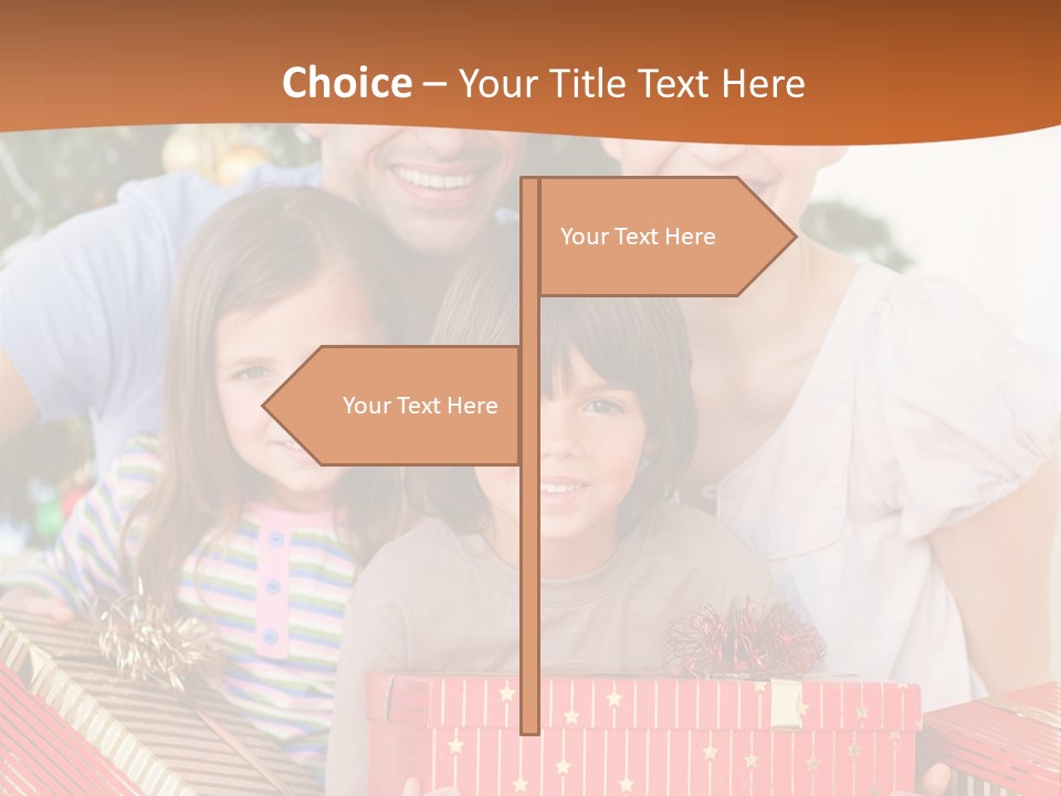 Fun Family Christmas PowerPoint Template