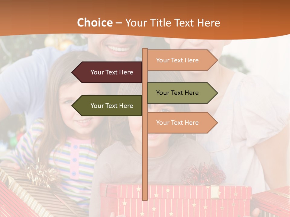 Fun Family Christmas PowerPoint Template