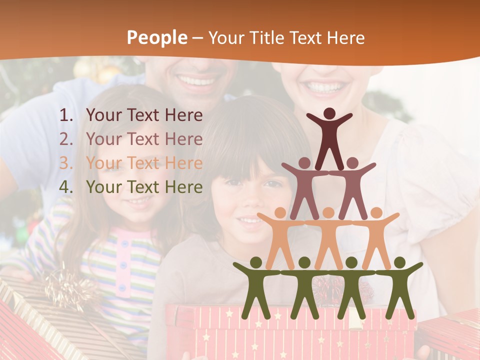 Fun Family Christmas PowerPoint Template