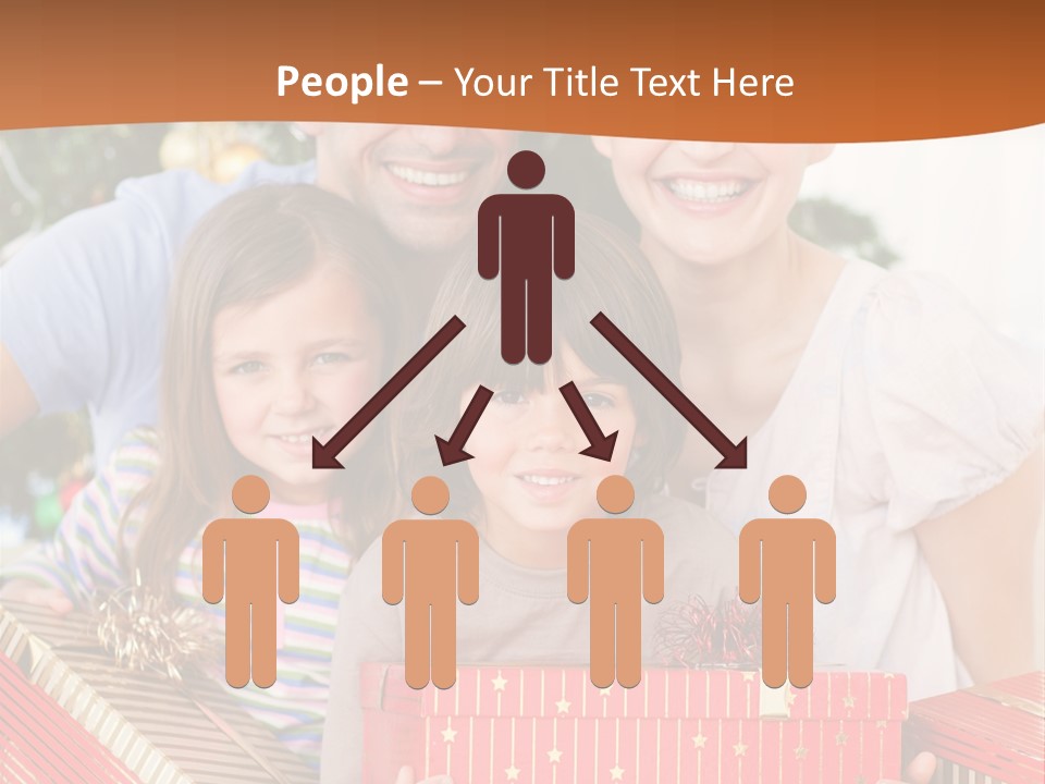 Fun Family Christmas PowerPoint Template