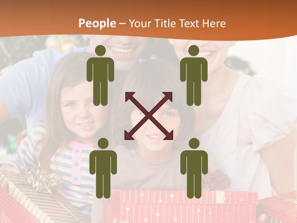 Fun Family Christmas PowerPoint Template