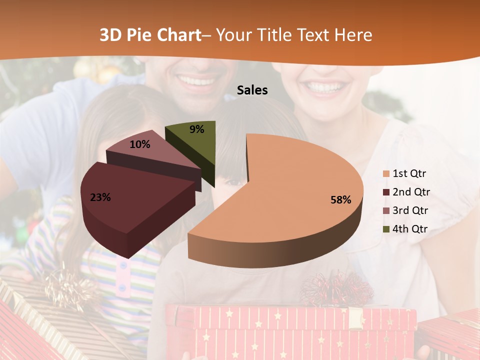 Fun Family Christmas PowerPoint Template