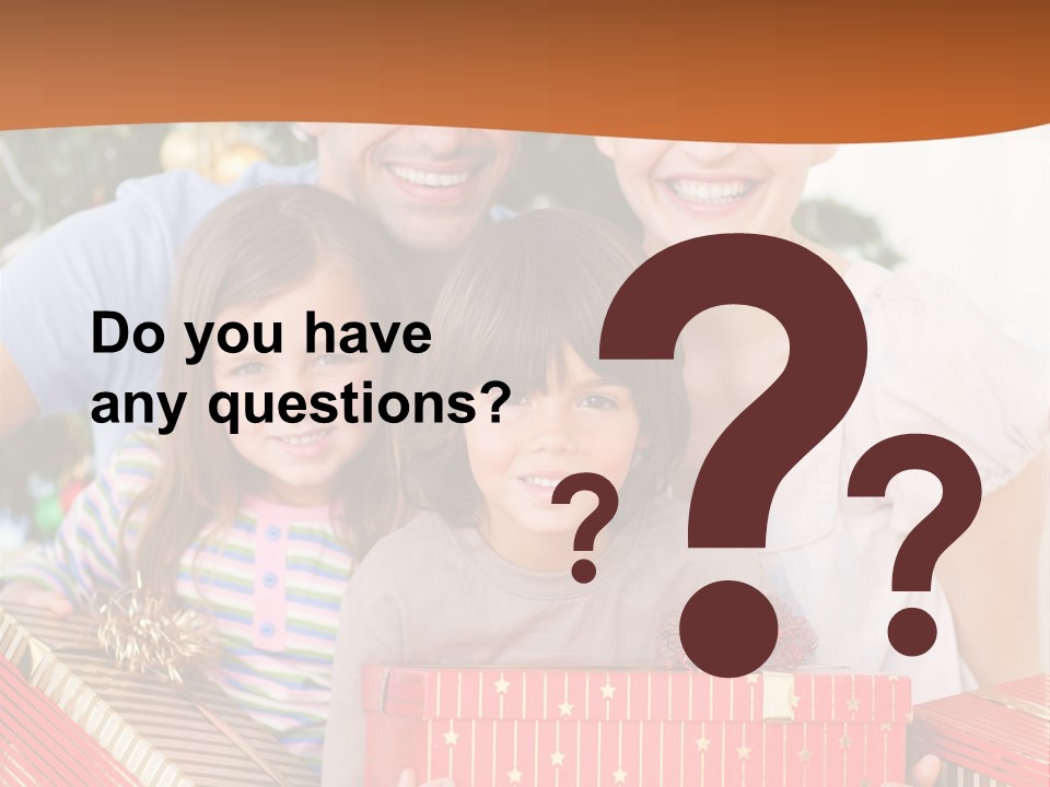 Fun Family Christmas PowerPoint Template