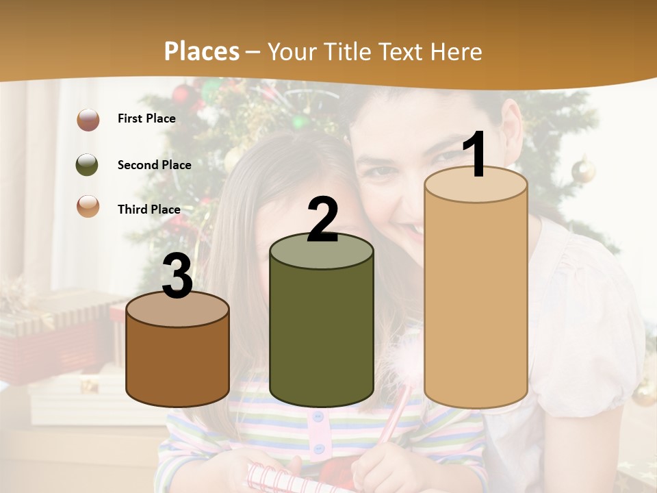 Smile Family Decoration PowerPoint Template