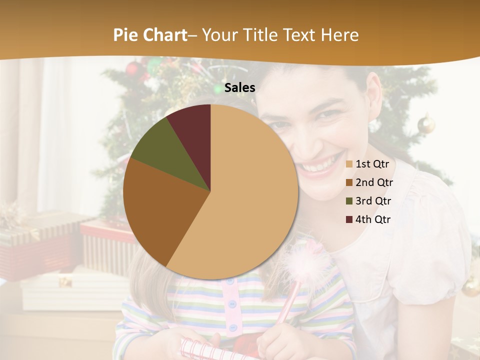Smile Family Decoration PowerPoint Template