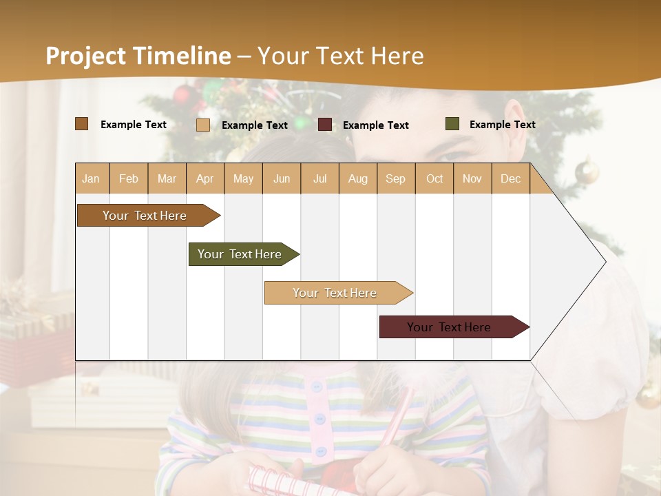 Smile Family Decoration PowerPoint Template