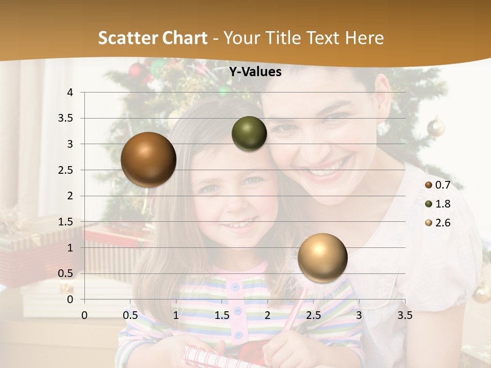 Smile Family Decoration PowerPoint Template
