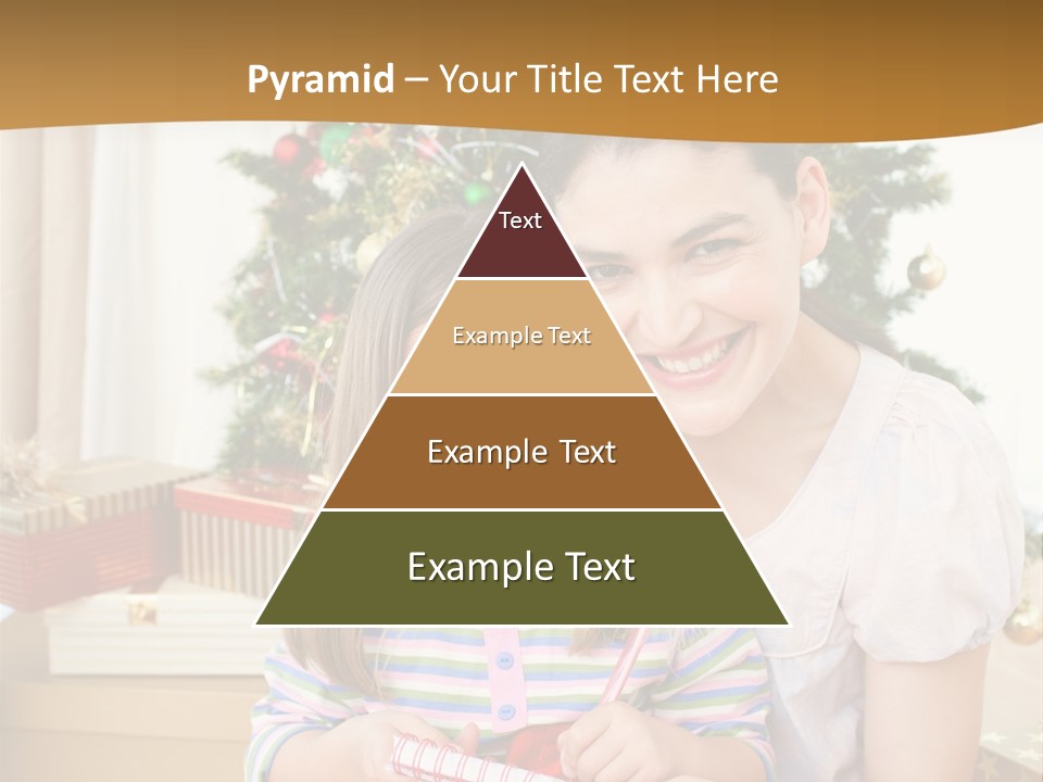 Smile Family Decoration PowerPoint Template