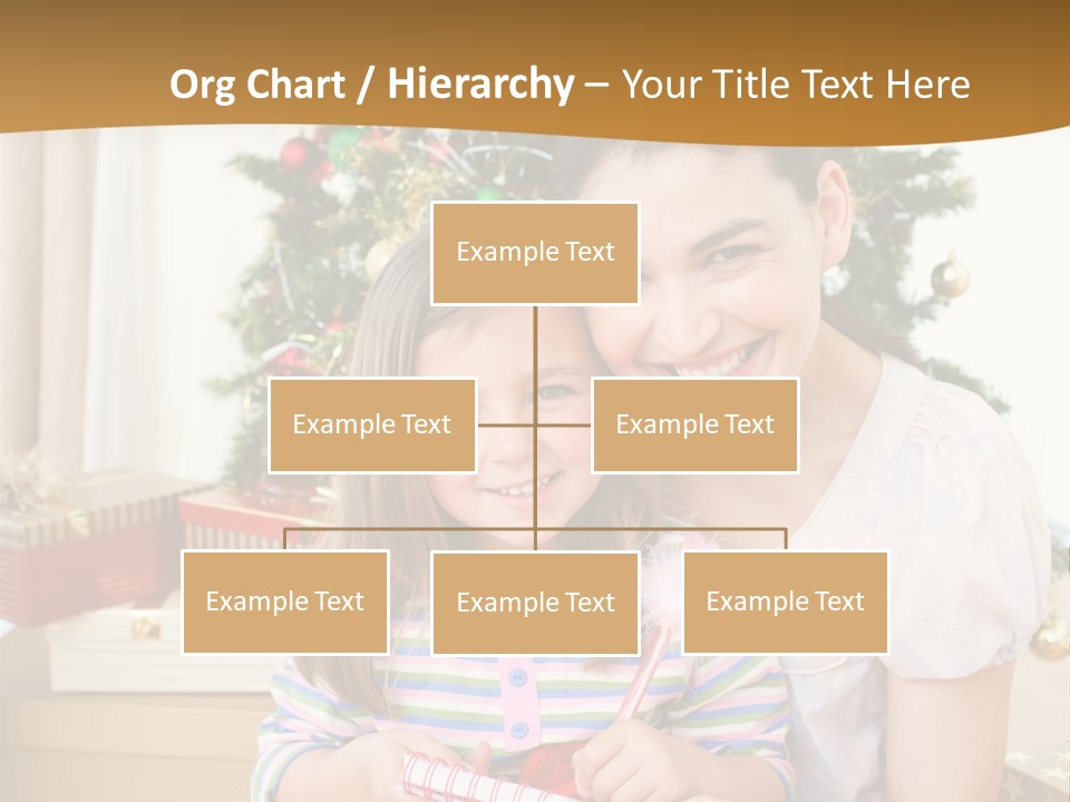 Smile Family Decoration PowerPoint Template