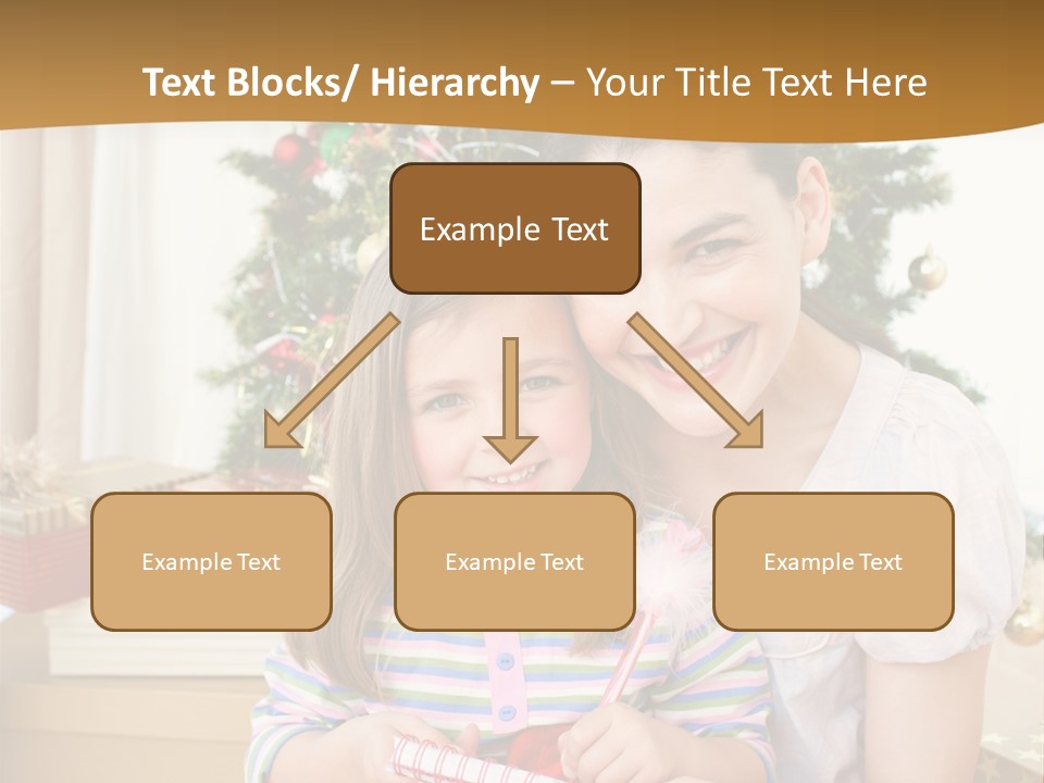 Smile Family Decoration PowerPoint Template
