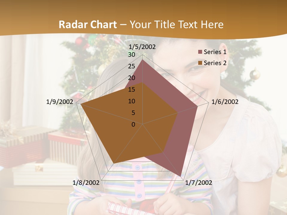 Smile Family Decoration PowerPoint Template