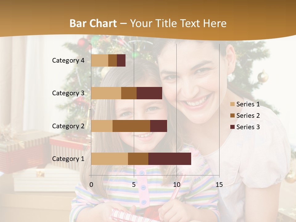 Smile Family Decoration PowerPoint Template