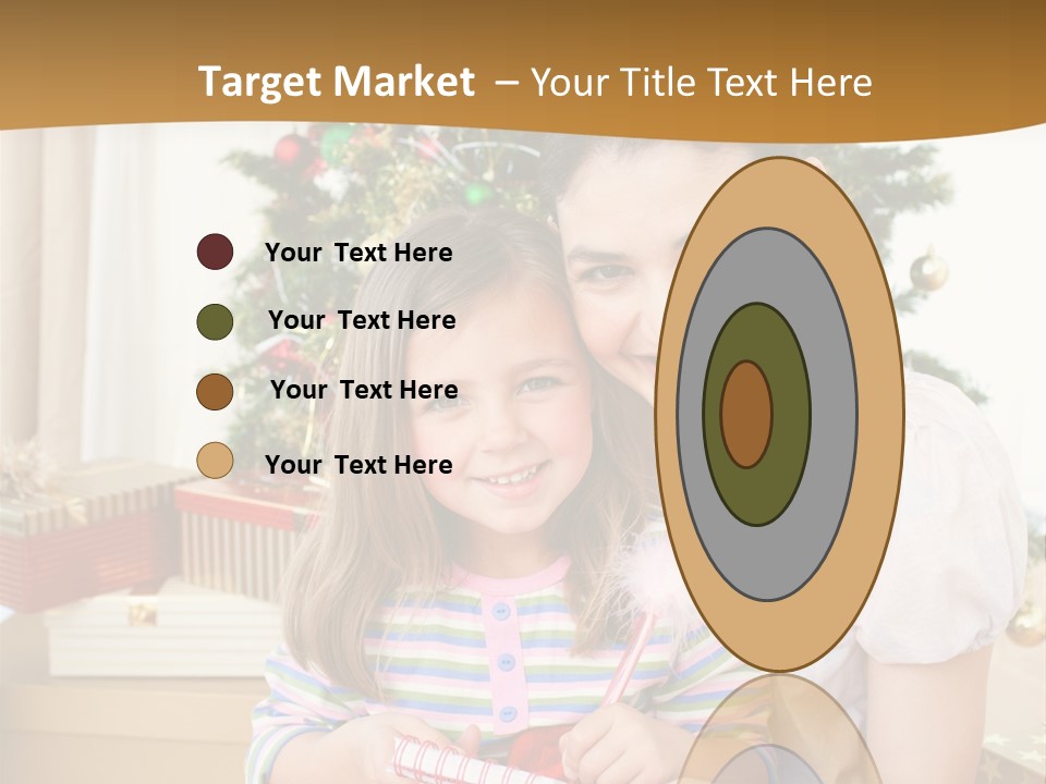 Smile Family Decoration PowerPoint Template