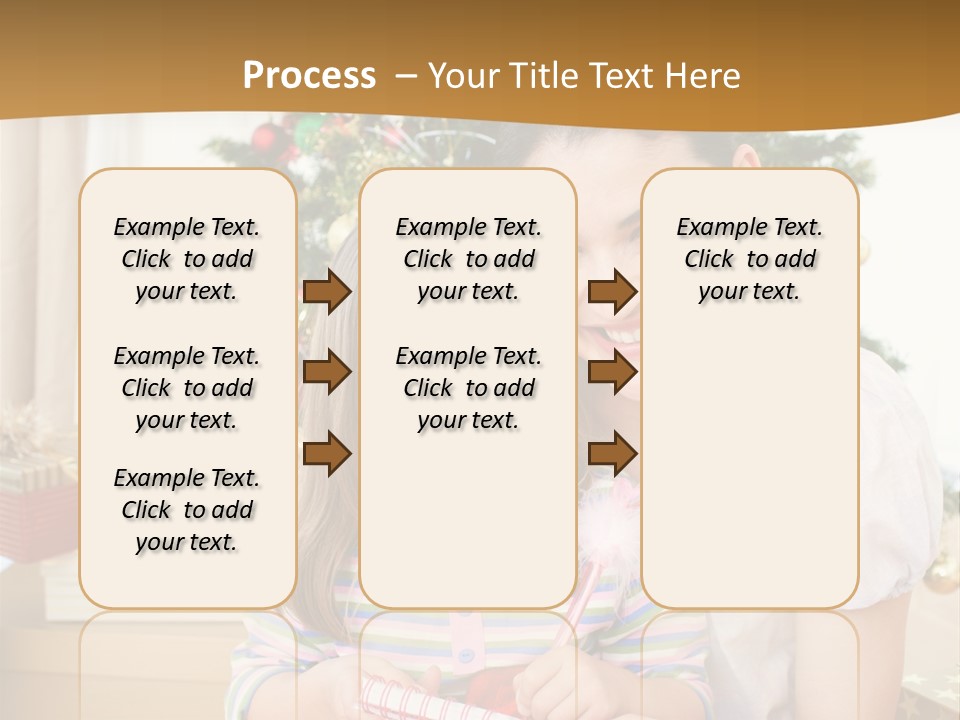 Smile Family Decoration PowerPoint Template