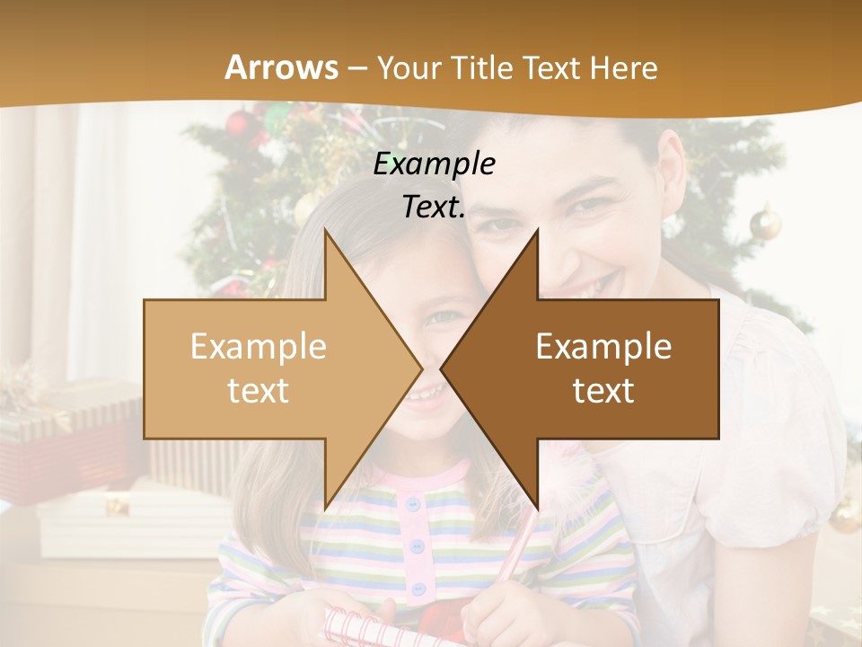 Smile Family Decoration PowerPoint Template