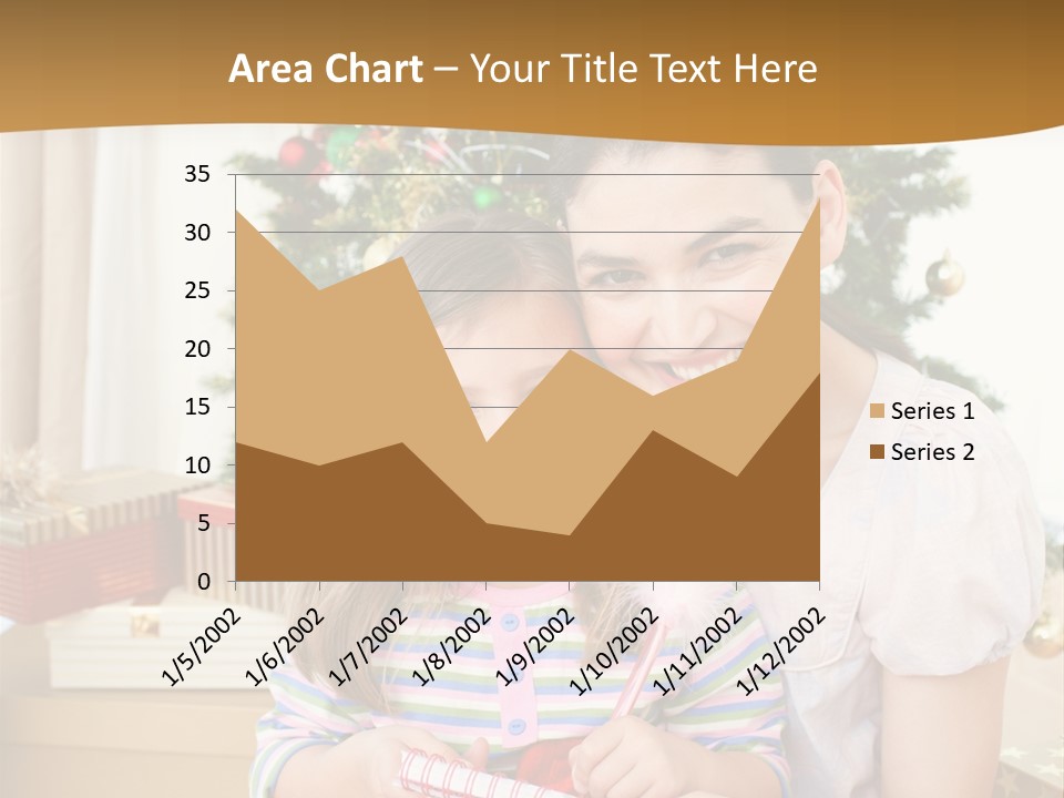 Smile Family Decoration PowerPoint Template