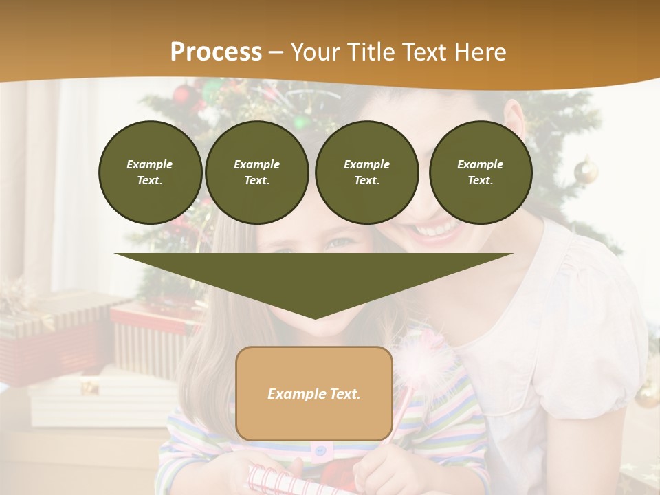 Smile Family Decoration PowerPoint Template