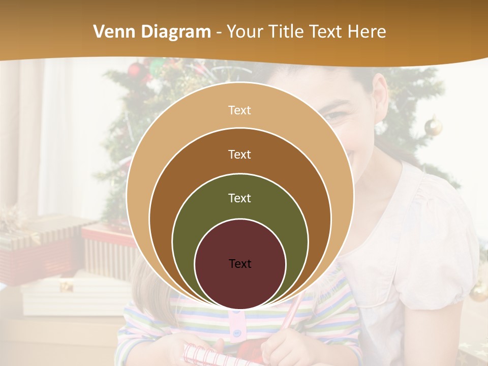 Smile Family Decoration PowerPoint Template