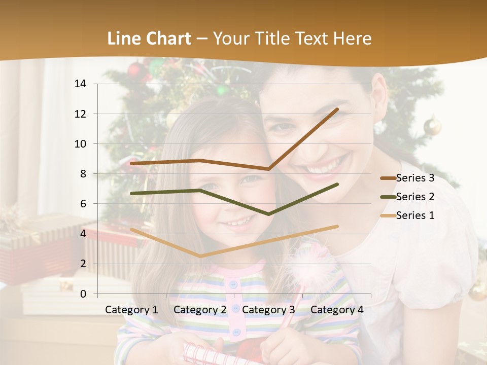 Smile Family Decoration PowerPoint Template