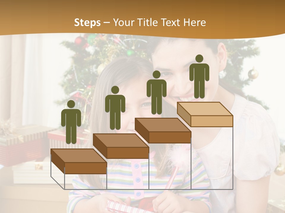 Smile Family Decoration PowerPoint Template