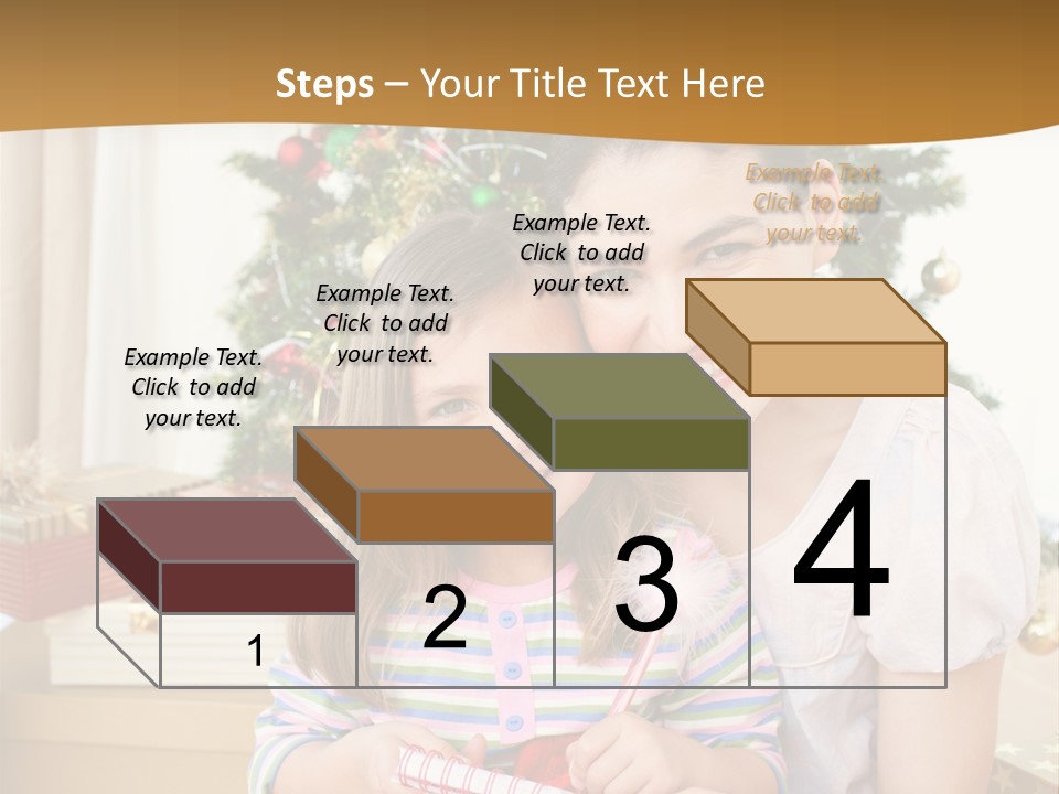 Smile Family Decoration PowerPoint Template