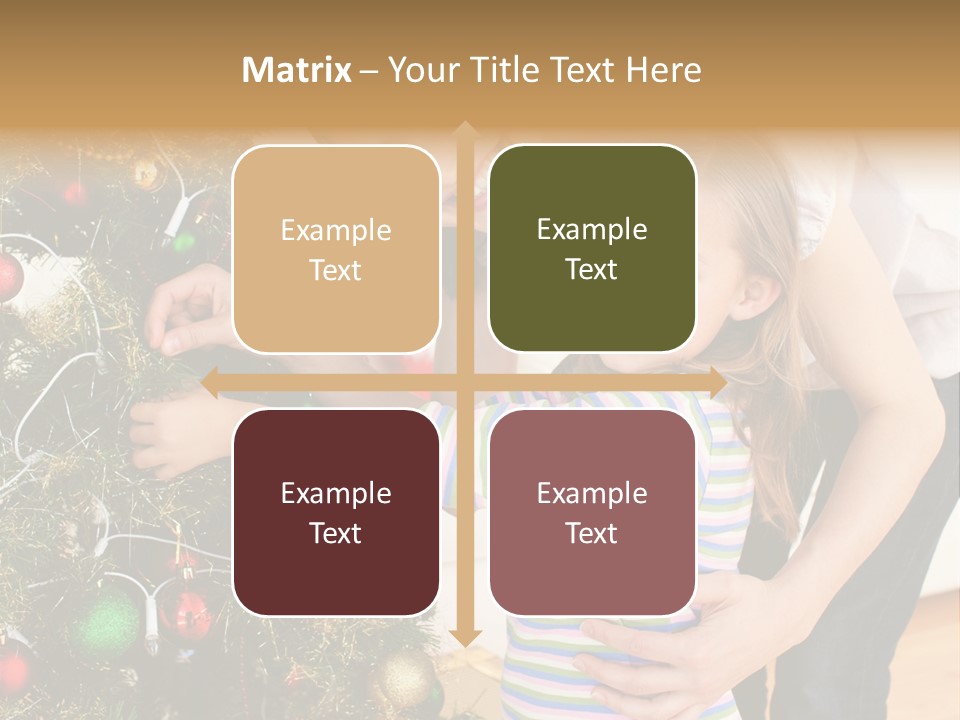 Family Christmas PowerPoint Template