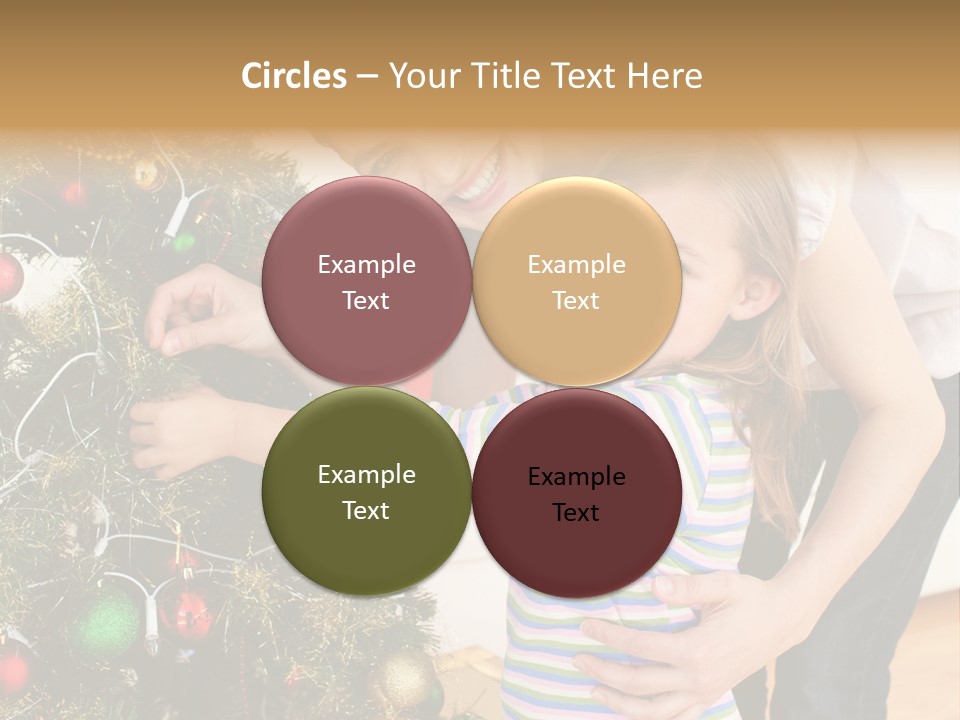Family Christmas PowerPoint Template