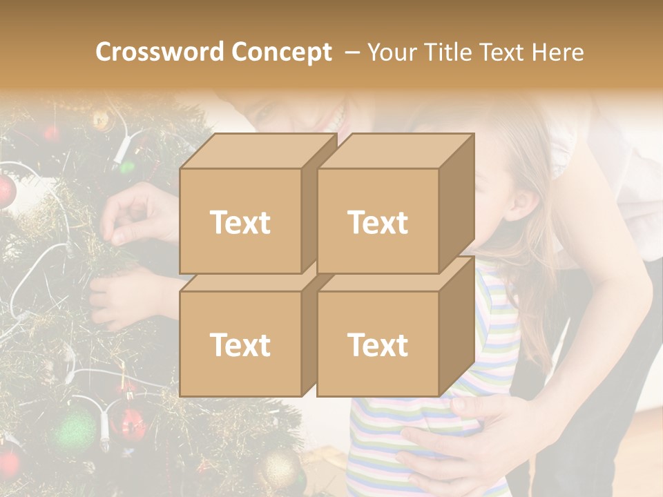Family Christmas PowerPoint Template