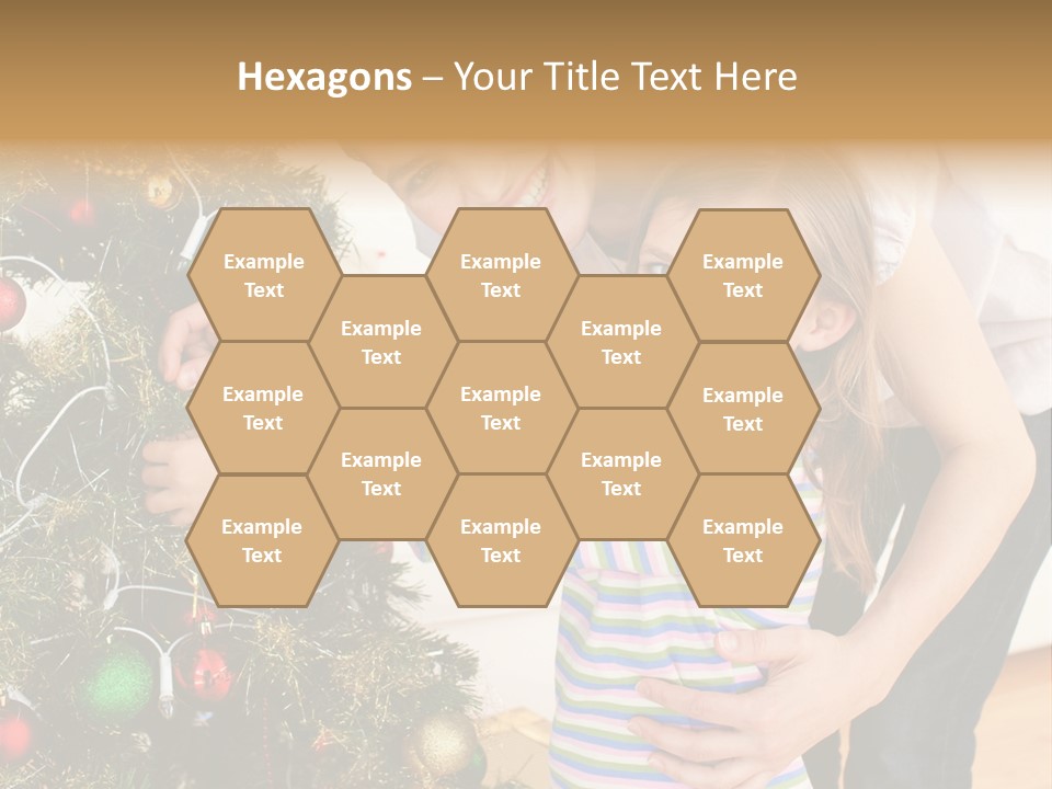 Family Christmas PowerPoint Template