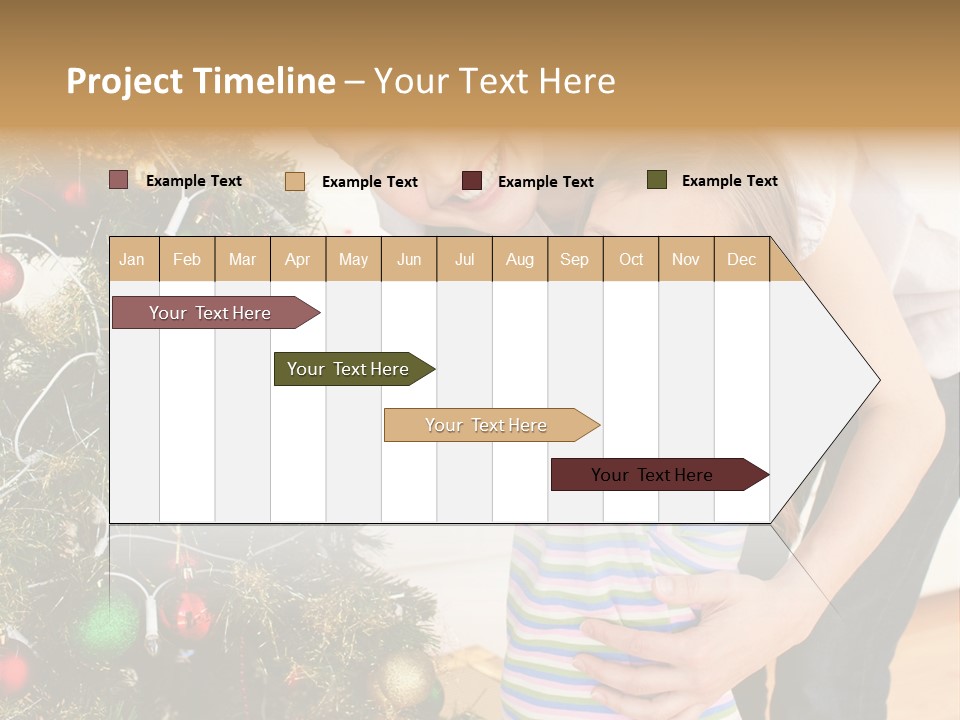Family Christmas PowerPoint Template