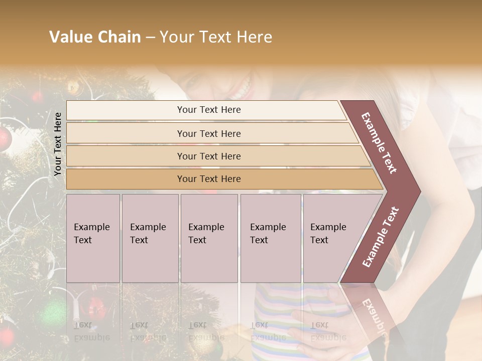 Family Christmas PowerPoint Template