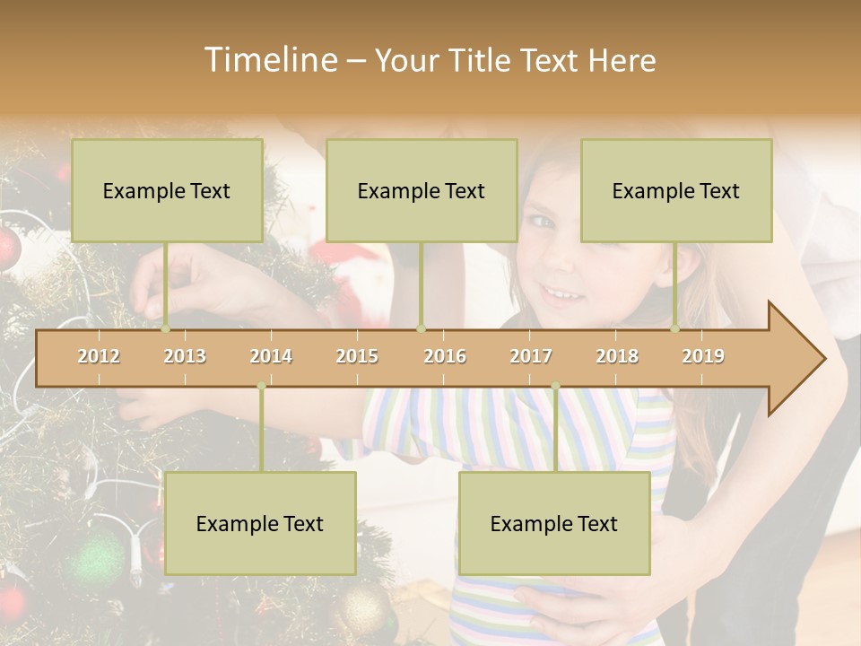 Family Christmas PowerPoint Template