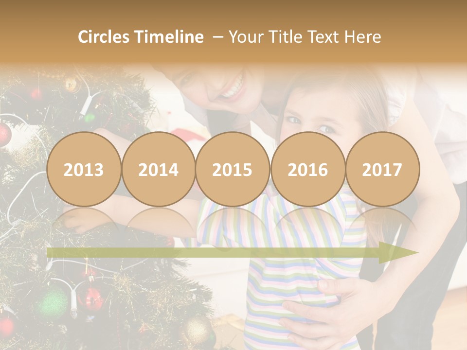 Family Christmas PowerPoint Template