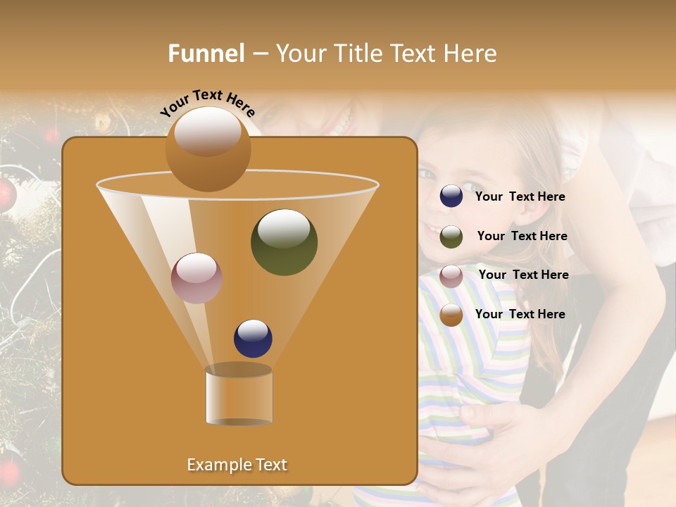 Family Christmas PowerPoint Template