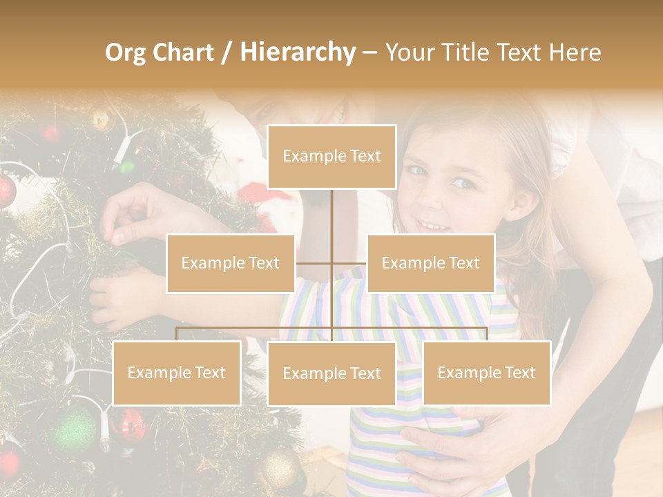 Family Christmas PowerPoint Template