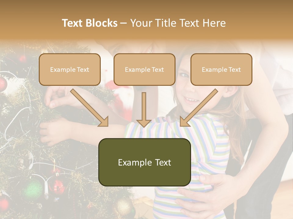 Family Christmas PowerPoint Template