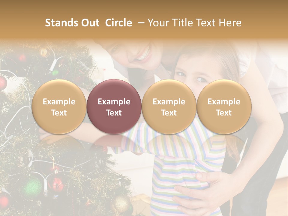 Family Christmas PowerPoint Template