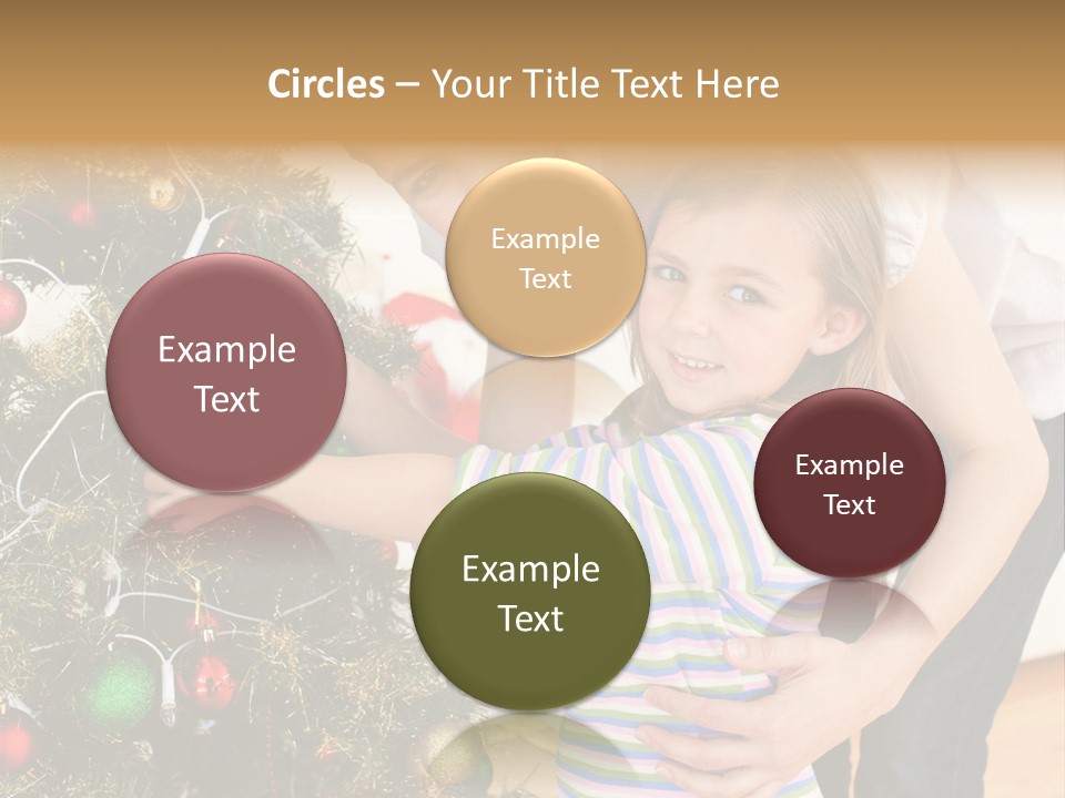 Family Christmas PowerPoint Template