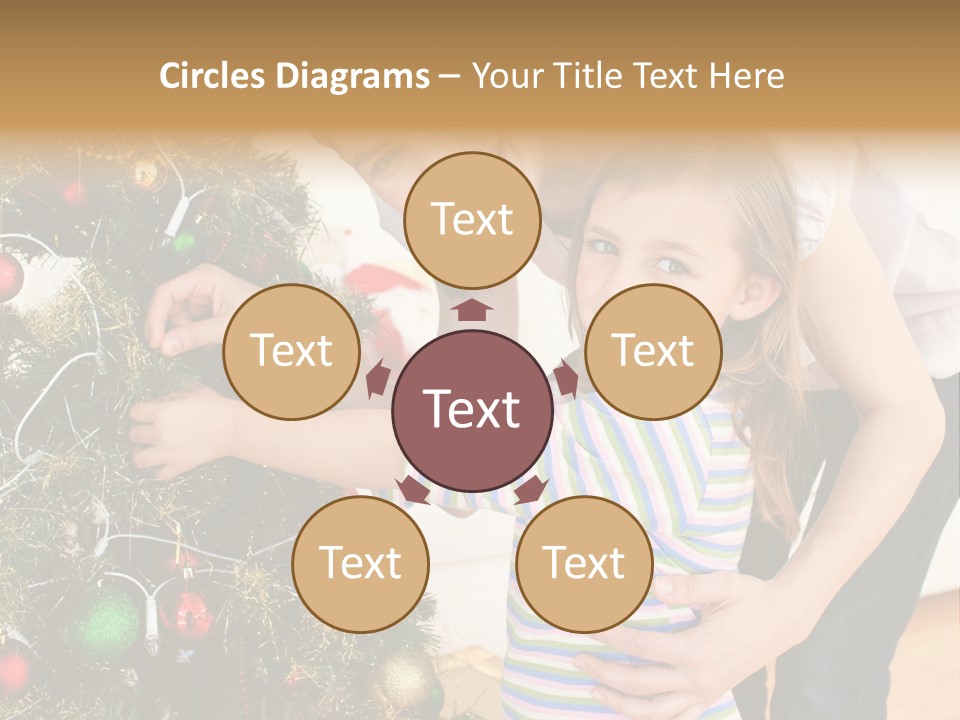 Family Christmas PowerPoint Template