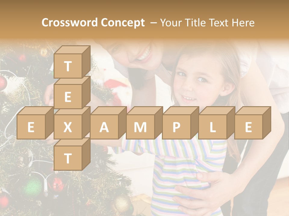 Family Christmas PowerPoint Template