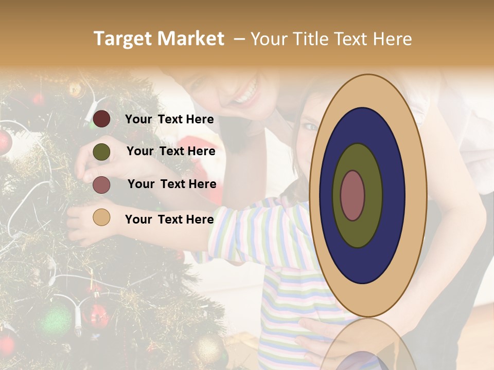 Family Christmas PowerPoint Template