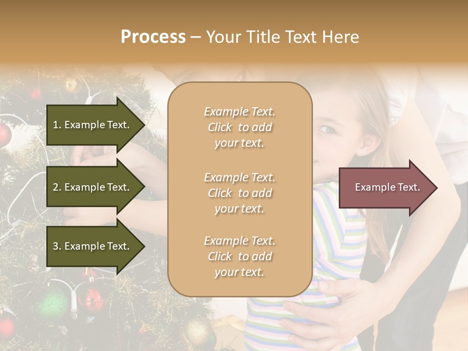 Family Christmas PowerPoint Template