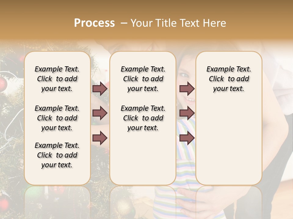 Family Christmas PowerPoint Template