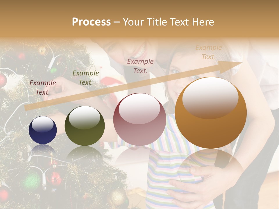 Family Christmas PowerPoint Template